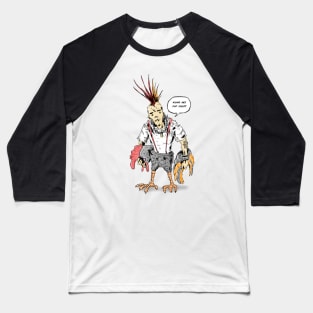 Holy Year of the Punk Rooster Baseball T-Shirt